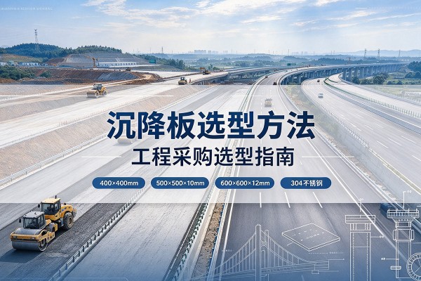 江门沉降板选择方法