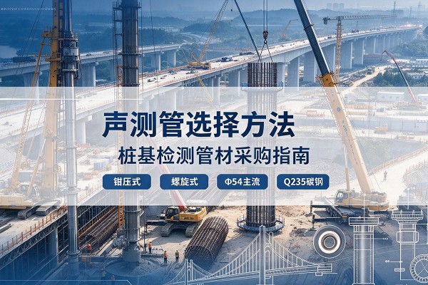 江门声测管选型标准