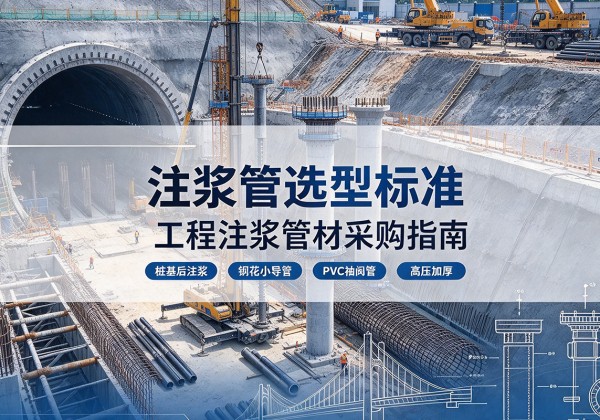 江门注浆管选型标准